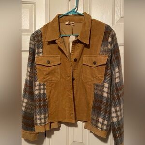 Mystree Tan Knit Sweater